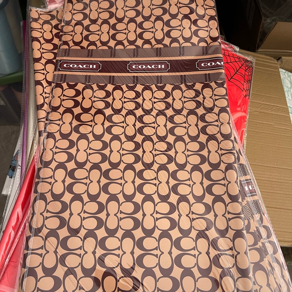 5 pack korean floral wrapping paper